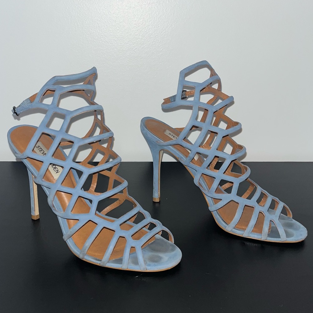 Blue Steve Madden Heels